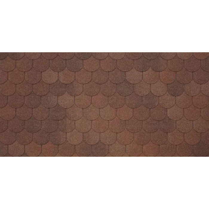 Гибкая черепица Тегола Comfort ASSISI Terracotta 420