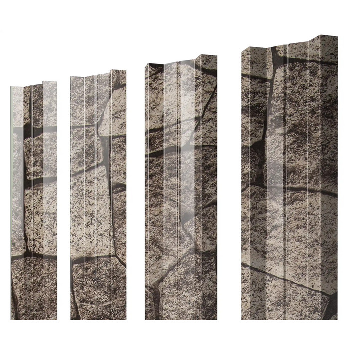 Штакетник М-образный А Grand Line 0,45 Print Elite King Stone King Stone