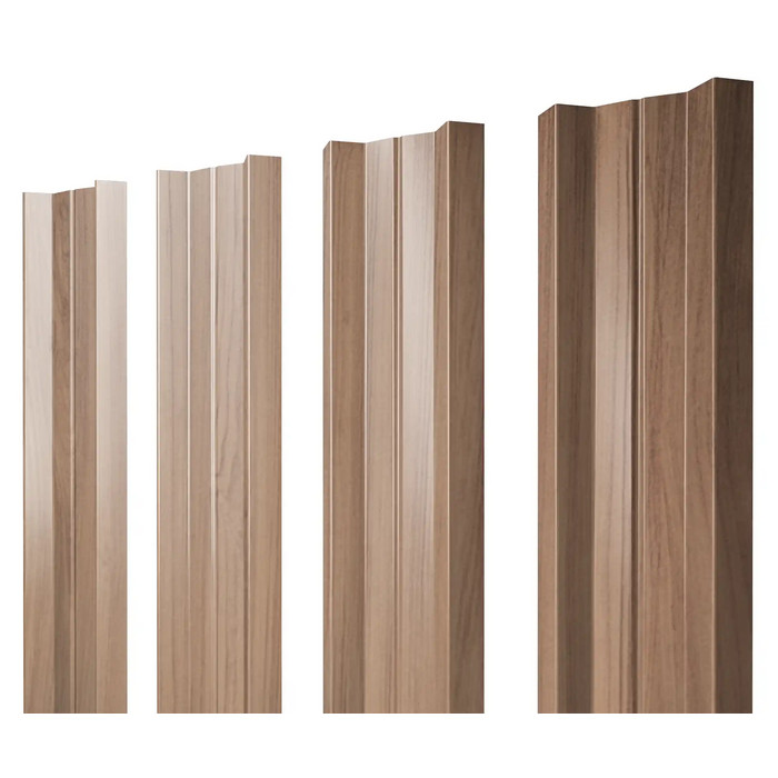 Штакетник М-образный А Grand Line 0,45 Print Elite Honey Wood Honey Wood