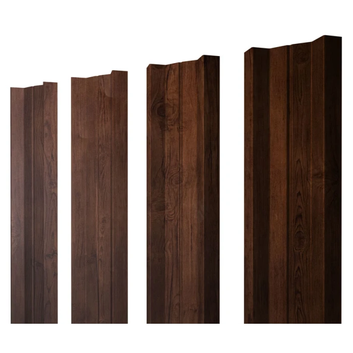 Штакетник М-образный В Grand Line 0,45 Print Elite Cherry Wood Cherry Wood