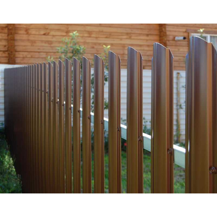Штакетник Круглый Grand Line 0,45 Print Elite Honey Wood Honey Wood фото 5
