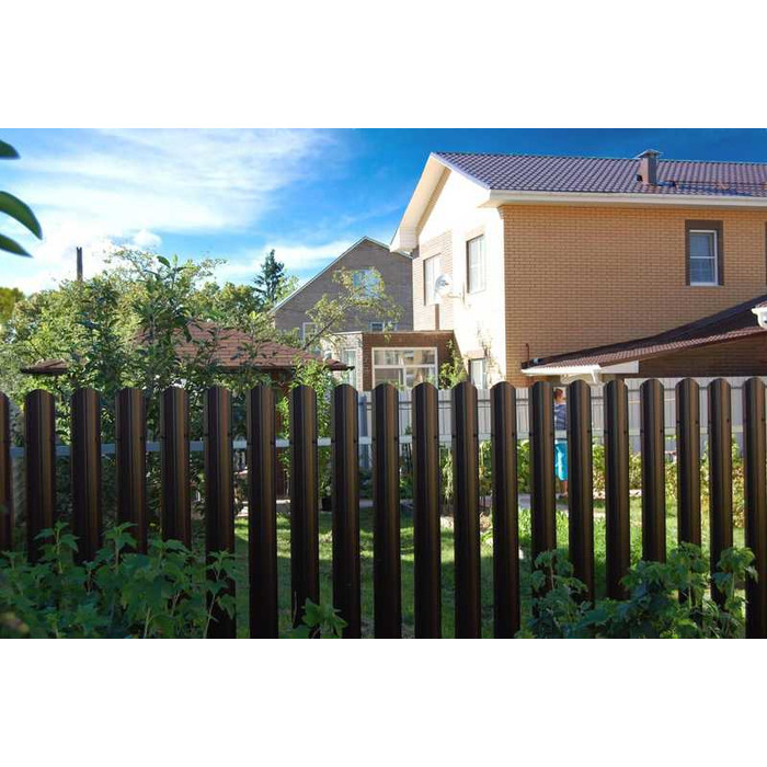 Штакетник Круглый Grand Line 0,45 Print Elite Milky Wood Milky Wood фото 4