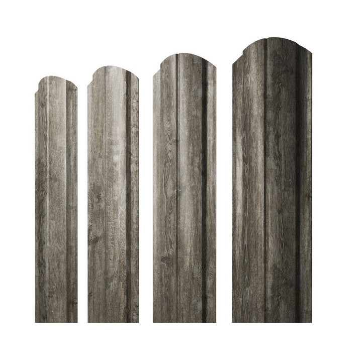 Штакетник Полукруглый Slim Grand Line 0,45 Print Elite Nordic Wood Nordic Wood