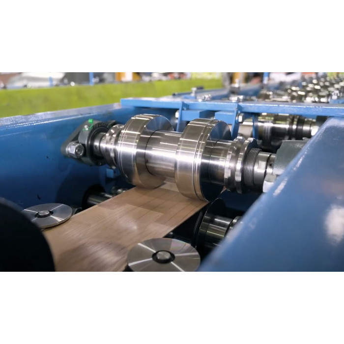 Штакетник Металл Профиль LАNE-O 0,5 ECOSTEEL® матовый Сосна фото 3