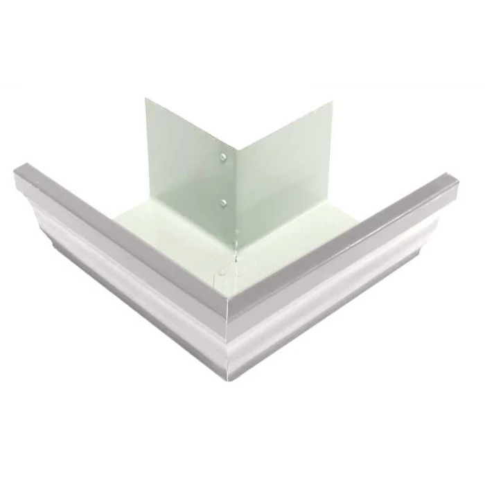 Угол желоба внешний Vortex 90гр 127мм RAL 9003