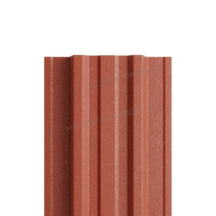 Штакетник Металл Профиль TRAPEZE-T 0,5 VikingMP® E RAL 8004 Коричневая медь