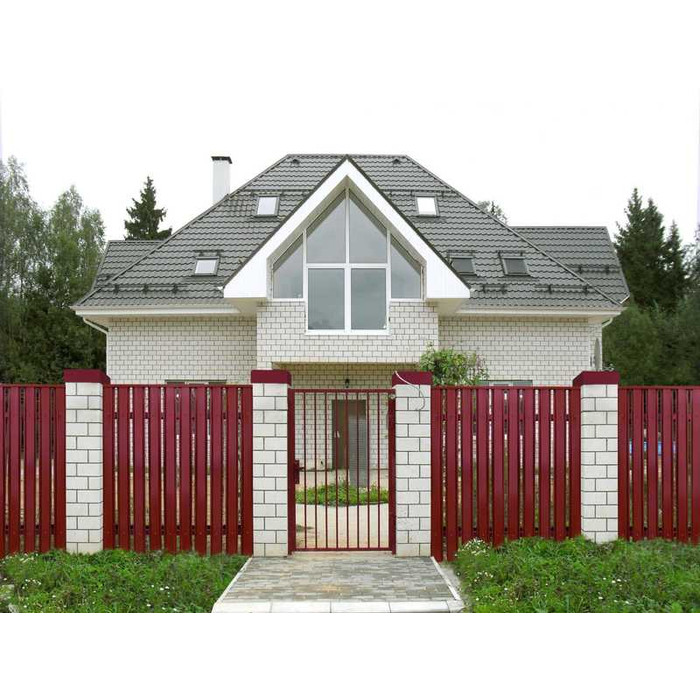 Штакетник П-образный В Grand Line 0,45 Print Elite Cherry Wood Cherry Wood фото 4