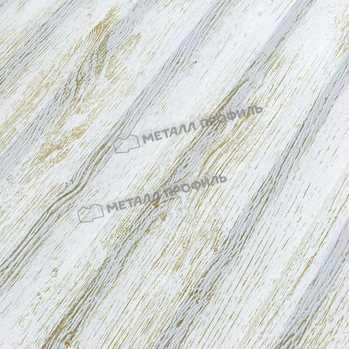 Профлист Металл Профиль МП20 0.5 ECOSTEEL® матовый Беленый дуб A фото 5