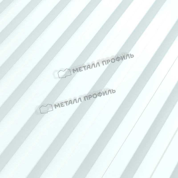 Профлист Металл Профиль C21 0.6 Полиэстер RAL 9003 Белый B фото 5