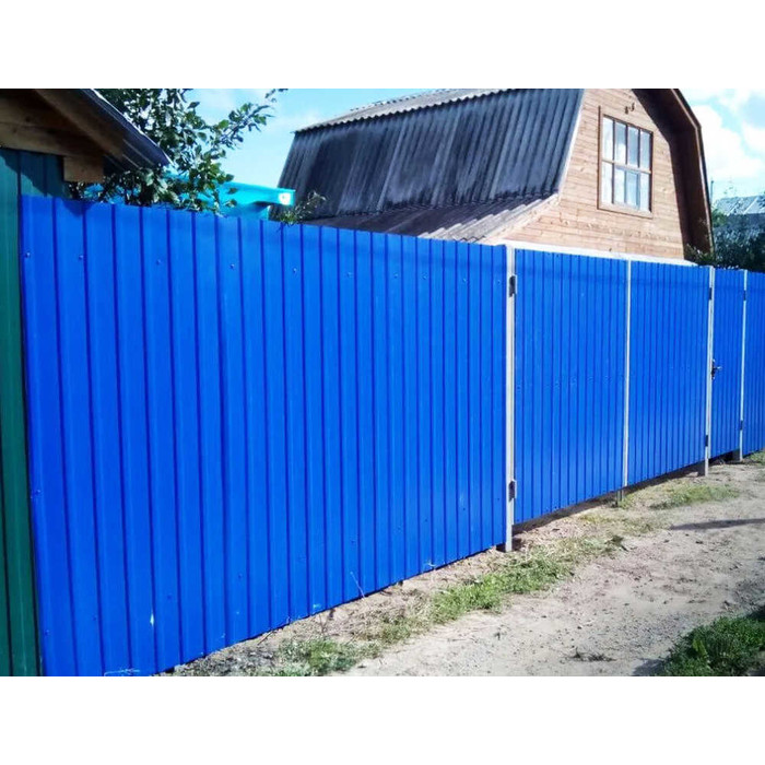 Профлист Металл Профиль МП20 0.7 Полиэстер RAL 5002 Ультрамариновый B фото 7