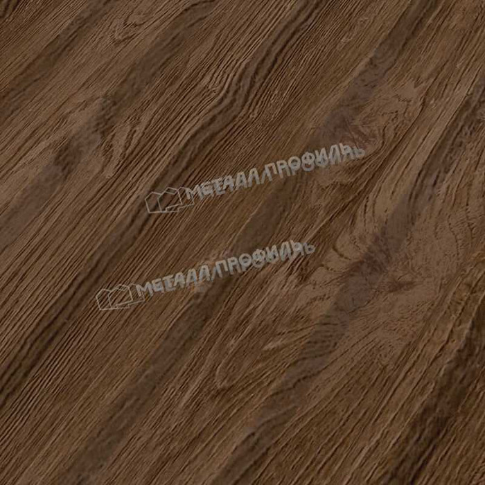 Профлист Металл Профиль МП20 0.5 ECOSTEEL® матовый Мореный дуб B фото 5