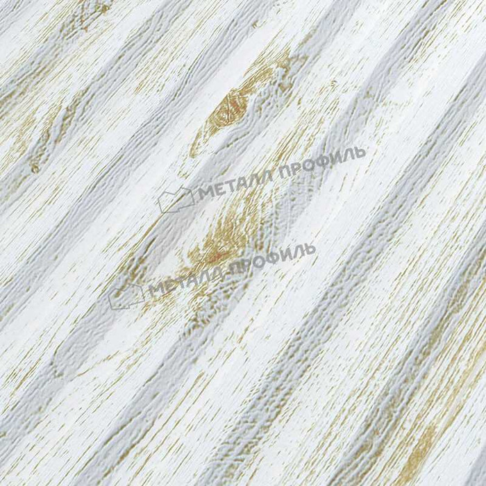 Профлист Металл Профиль МП35 0.5 ECOSTEEL® матовый Беленый дуб A фото 3