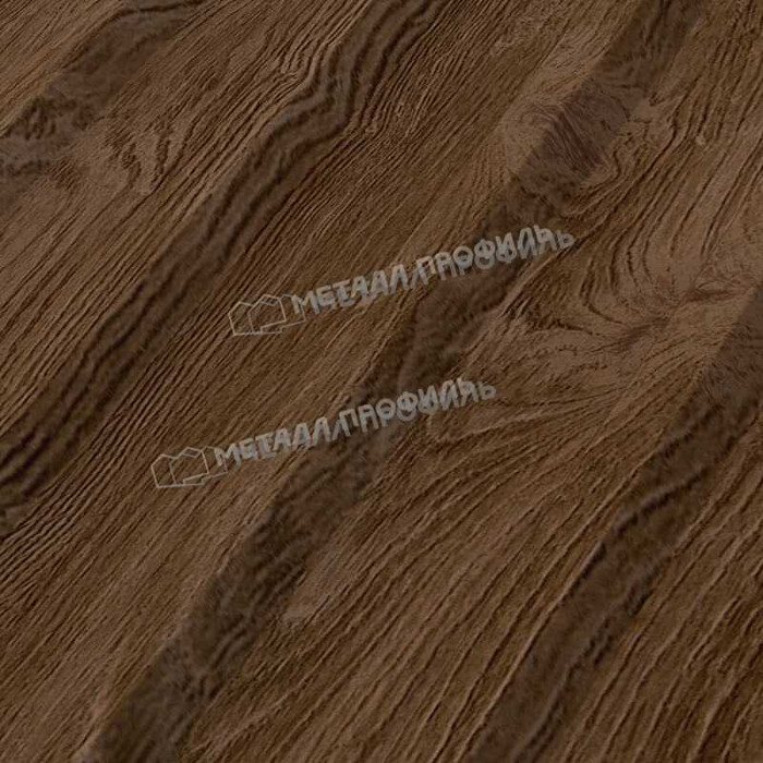 Профлист Металл Профиль МП35 0.5 ECOSTEEL® матовый Мореный дуб B фото 5