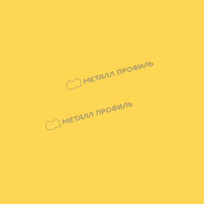 Профлист Металл Профиль МП35 0.45 Полиэстер RAL 1018 Желтый цинк A фото 3