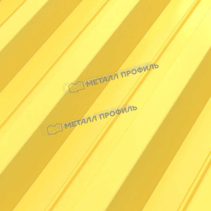 Профлист Металл Профиль Н60 0.7 Полиэстер RAL 1018 Желтый цинк B фото 5
