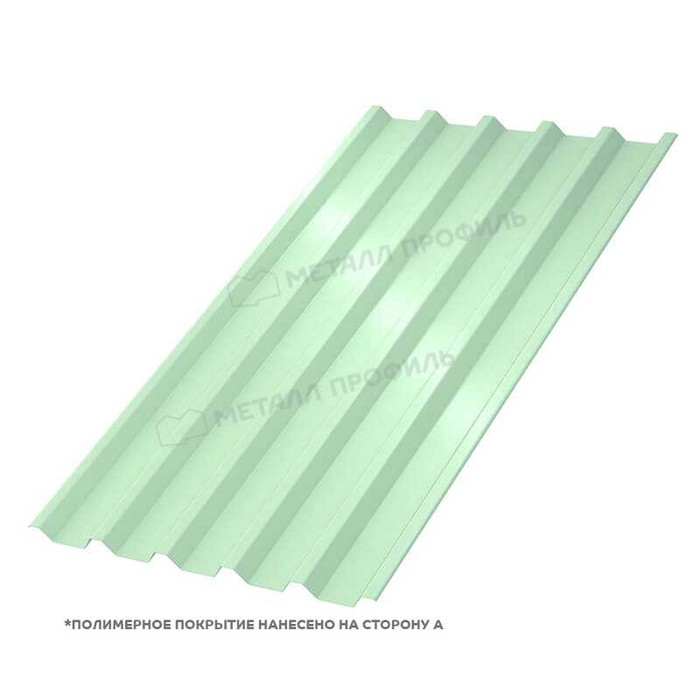 Профлист Металл Профиль C44 0.5 NormanMP RAL 6019 Зеленая пастель A