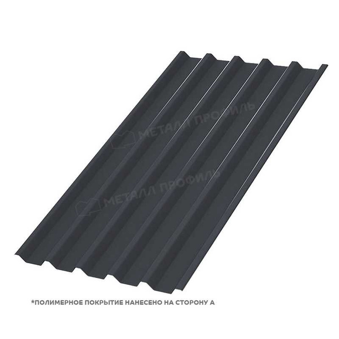 Профлист Металл Профиль C44 0.5 NormanMP RAL 7024 Серый графит A