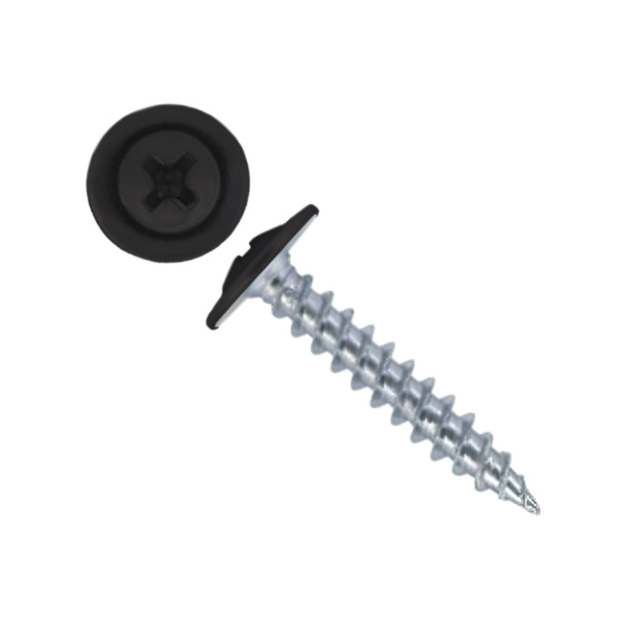 Саморез ПШ 4,2х19 RAL 8019 (30х200 шт.)