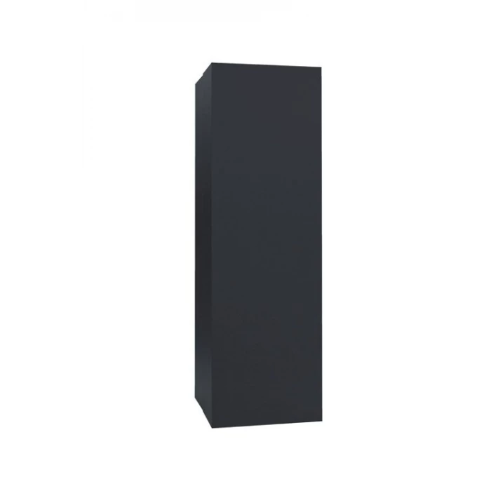 Кожух на трубу прямой д500/ш810/в1100 0,45 Drap с пленкой RAL 7024 мокрый асфальт