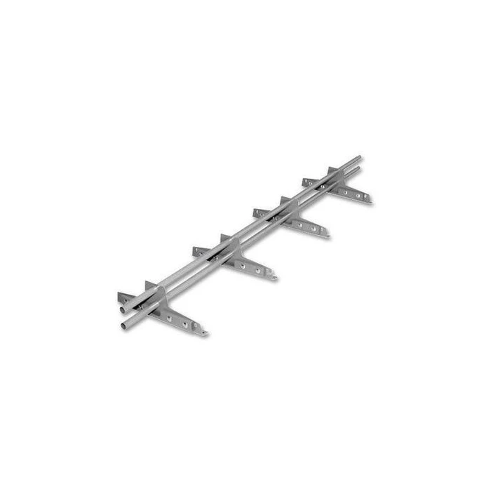 Снегозадержатель Стандарт Т4 d 25 RAL 7004 (3м., 3 кроншт.)