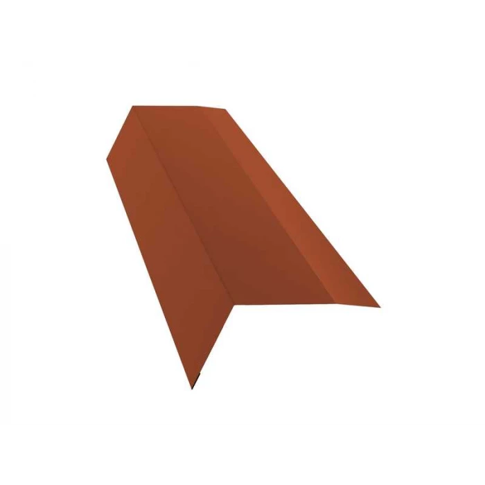 Планка карнизная Grand Line 100х65 0,5 Atlas RAL 8004 терракота