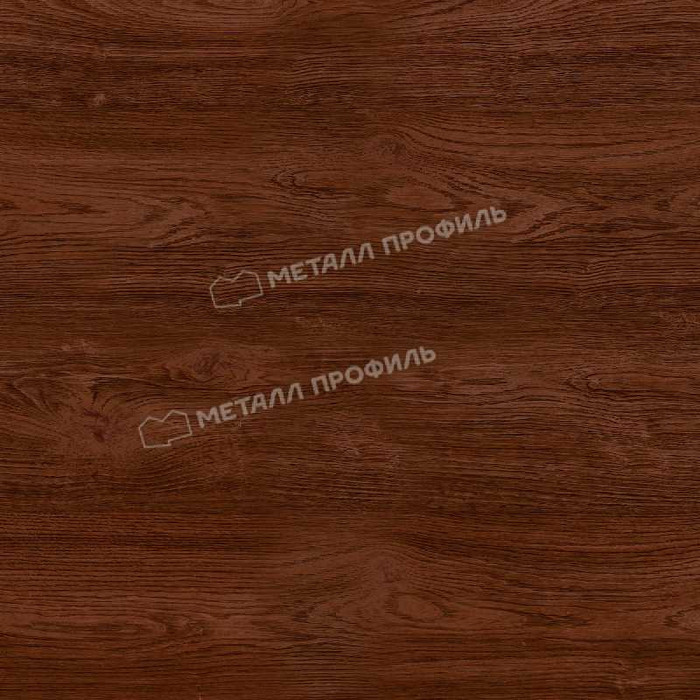 Планка карнизная 100х69х2000 (ECOSTEEL-01-МореныйДуб-0.5)