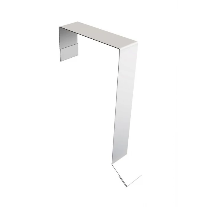 Планка торцевая фальц 65х97 0,45 PE с пленкой RAL 9003 сигнальный белый