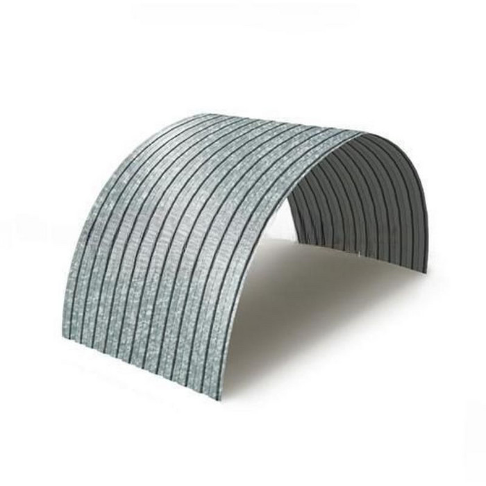 Профнастил Профлист-Металл МП10ПГ 0.5 ECOSTEEL® Беленый дуб фото 2