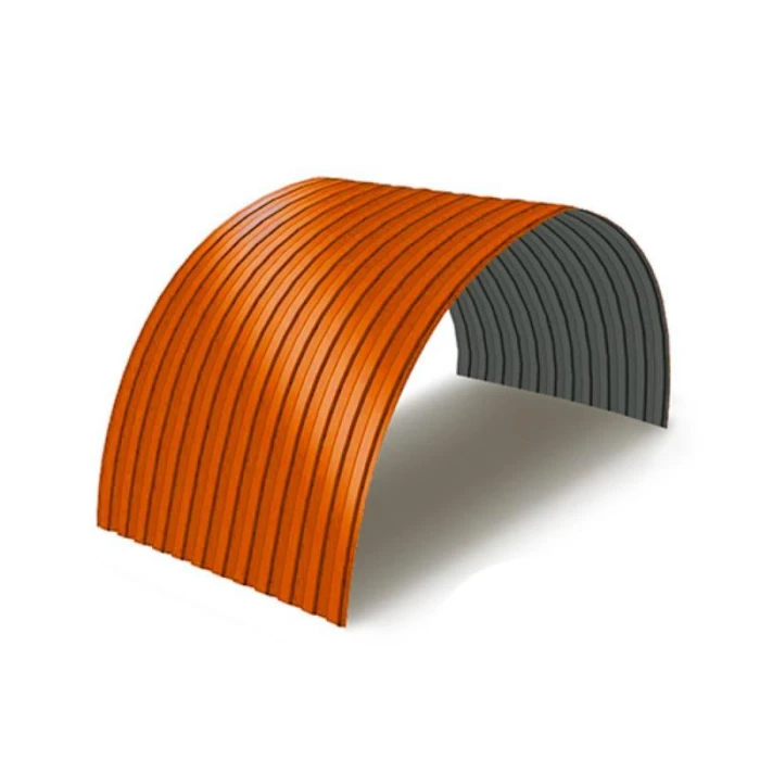 Профнастил МП10ПГ 0.5 Полиэстер RAL 2004