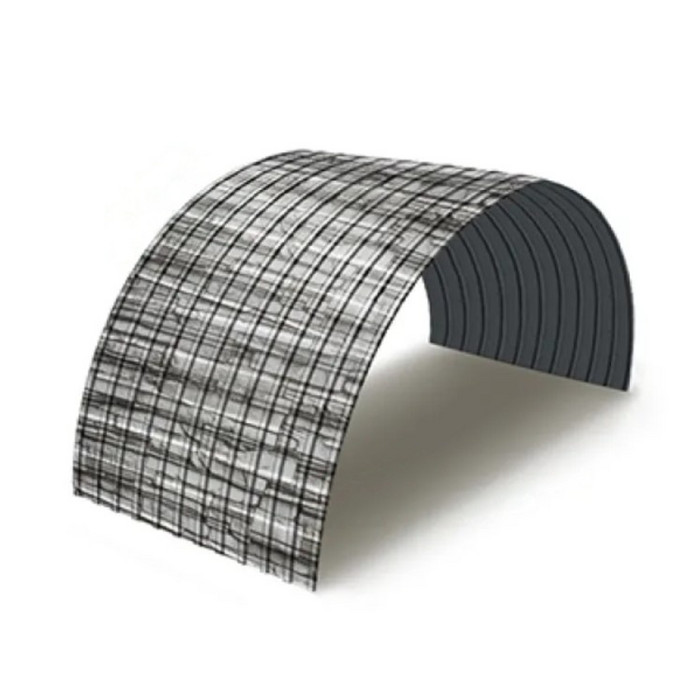 Профнастил CC10ПГ 0.5 ECOSTEEL® Белый плитняк