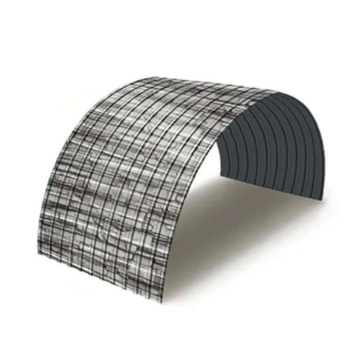 Профнастил CC10ПГ 0.5 ECOSTEEL® Белый плитняк