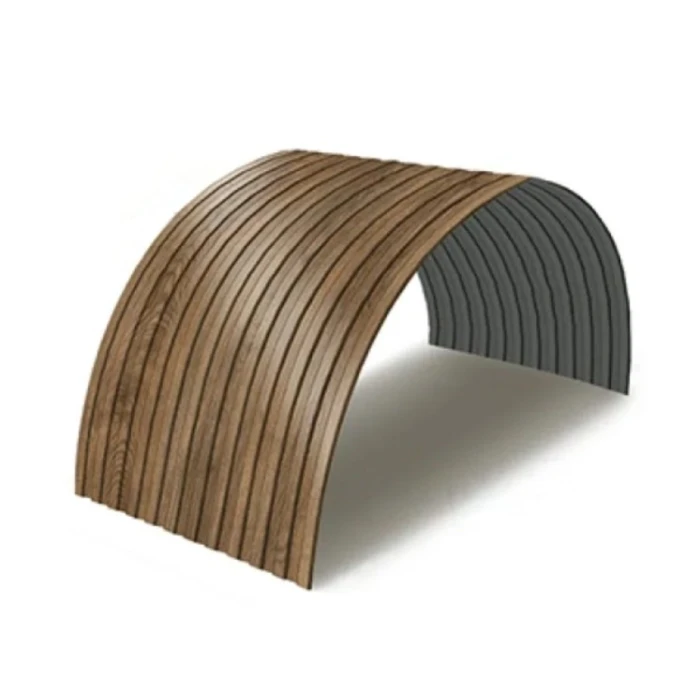 Профнастил CC10ПГ 1150 0.5 ECOSTEEL® Мореный дуб