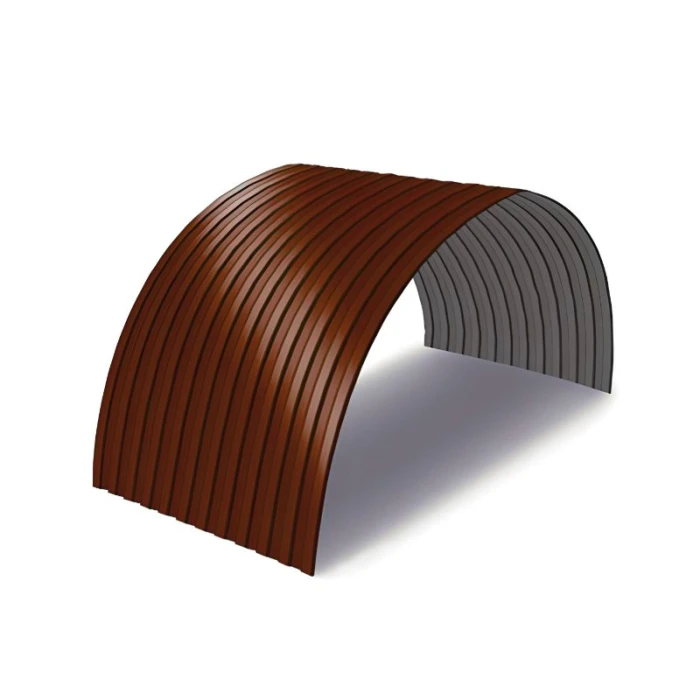 Профнастил CC10ПГ 0.5 ECOSTEEL® RAL 8004