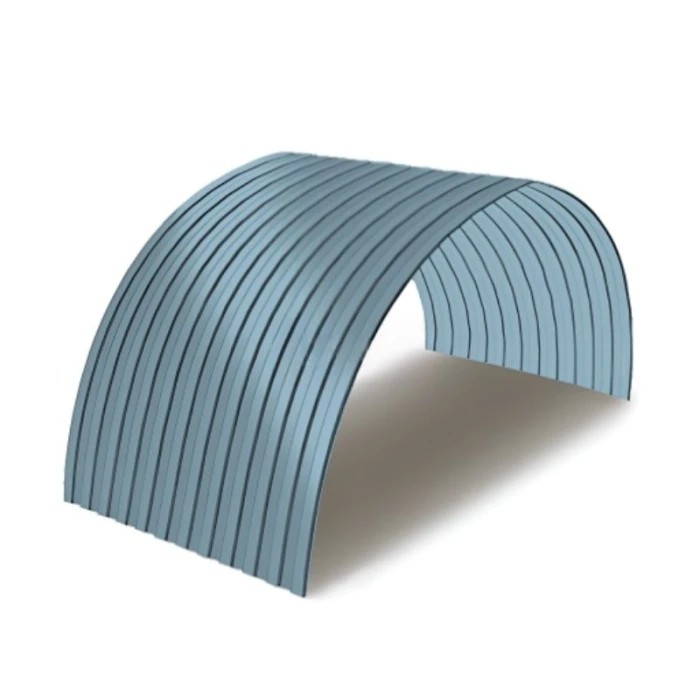 Профнастил CC10ПГ 0.5 Призма Голубой металлик