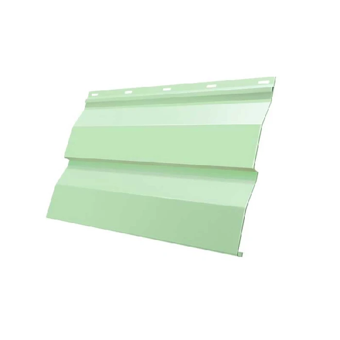 Металлический сайдинг Grand Line Корабельная Доска 0.45 мм PE с пленкой RAL 6019