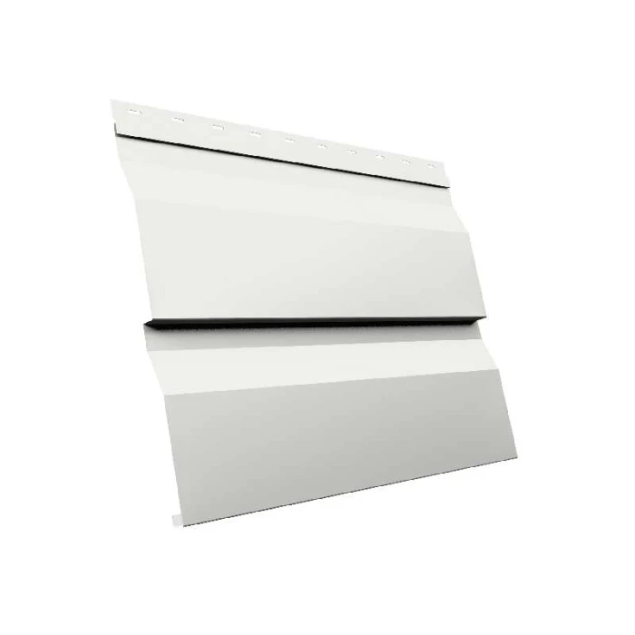 Металлический сайдинг Grand Line Корабельная Доска XL 0.45 мм Drap RAL 9003 сингальный белый