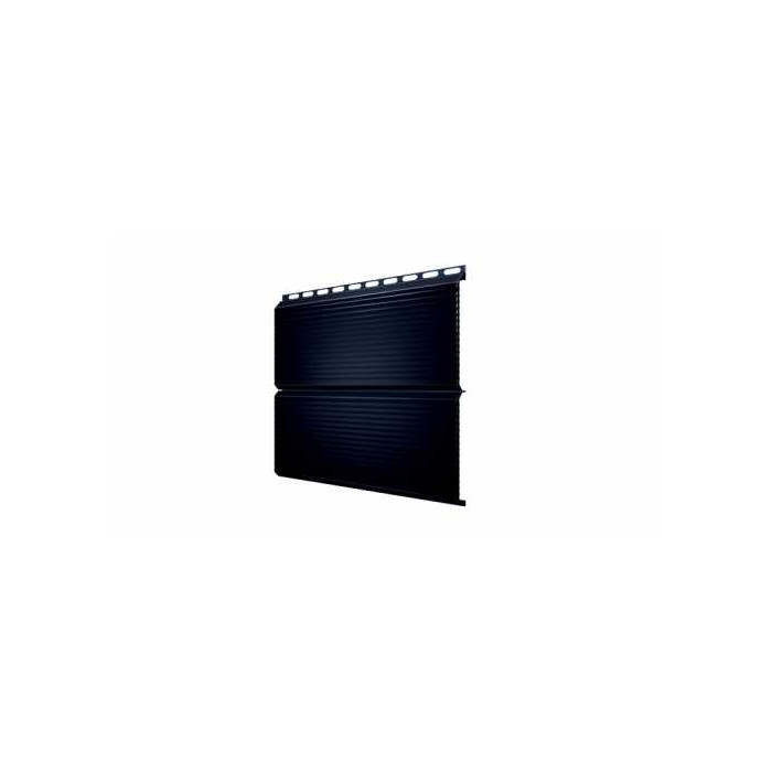 Металлический сайдинг Grand Line ЭкоБрус 0.5 мм Gofr Quarzit с пленкой Cuprum Steel