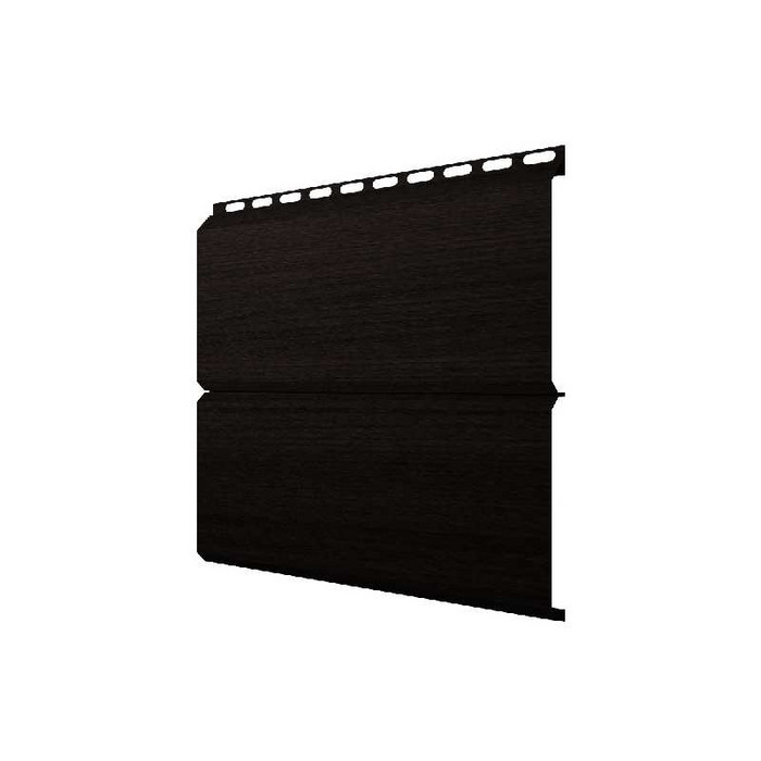 Металлический сайдинг Grand Line ЭкоБрус 0.45 мм Print Elite с пленкой Coffee Wood