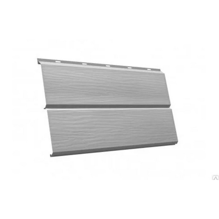 Металлический сайдинг Grand Line ЭкоБрус 0.45 мм Print Elite с пленкой Nordic Wood