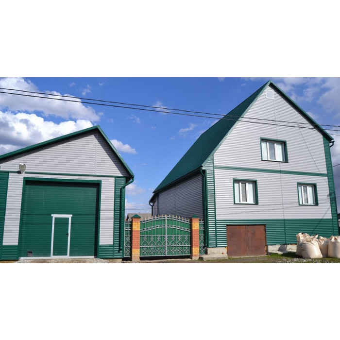 Виниловый сайдинг двухслойный Grand Line Корабельная доска Слим Белый 3.00 фото 4