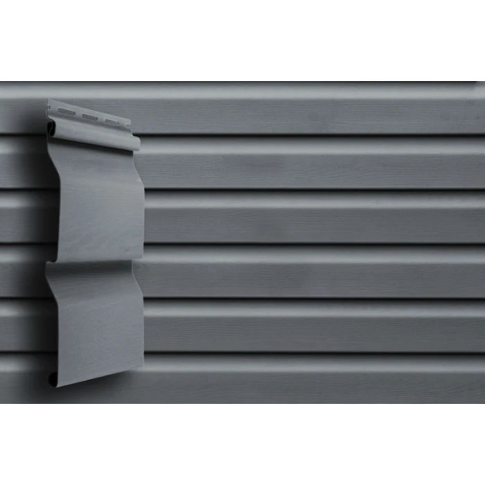 Акриловый сайдинг Grand Line Акрил. Премиум-коллекция Корабельный брус (Графит), 3,6м