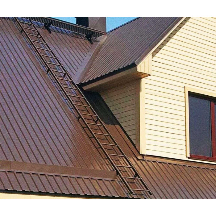 Профлист Металл Профиль МП20 0.5 Matt MP RAL 8017 Коричневый шоколад A фото 3