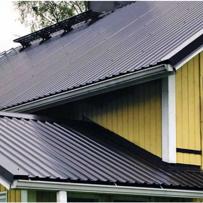 Профлист Металл Профиль МП20 0.5 Matt MP RAL 7024 Серый графит B фото 6