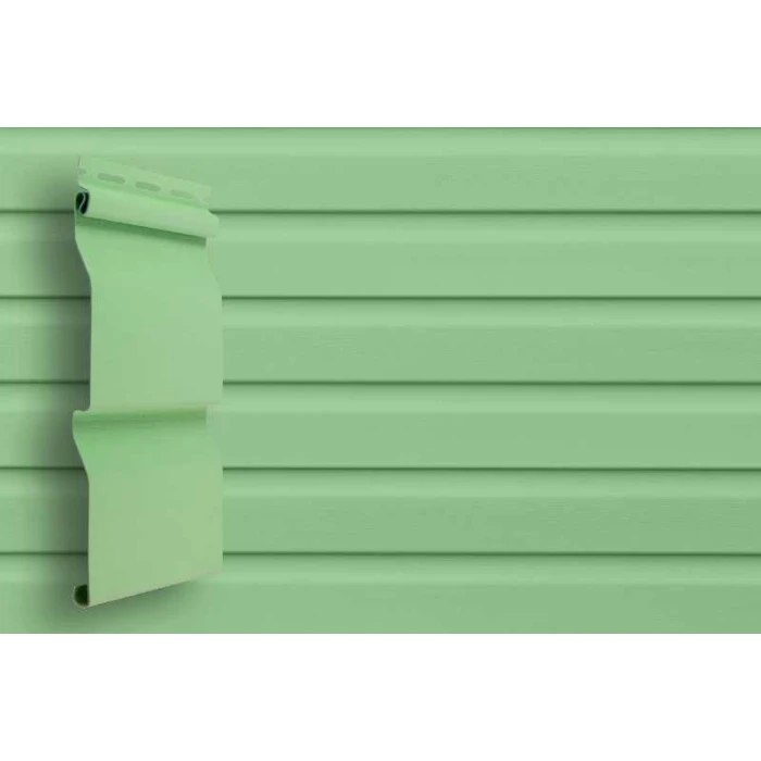 Виниловый сайдинг двухслойный Grand Line D4 Салатовый 3,66