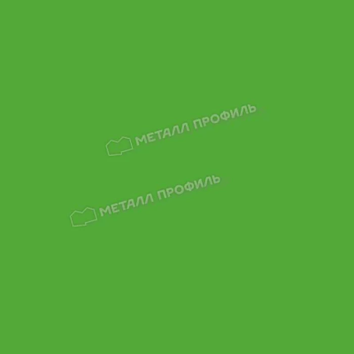 Планка конька плоского 120х120х2000 NormanMP (ПЭ-01-6018-0.5)