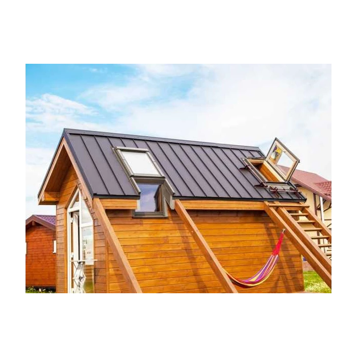 Фальцевая кровля Кликфальц mini Grand Line 0,45 Drap RAL 3005 Красное Вино